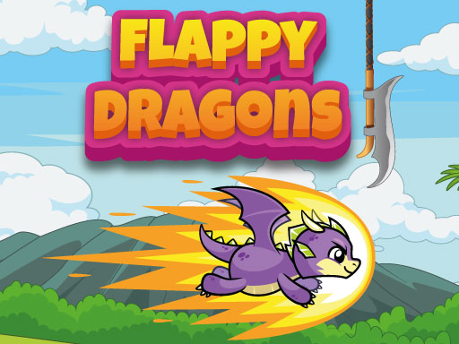 Flappy Dragons - Fly & Dodge online Arcade game