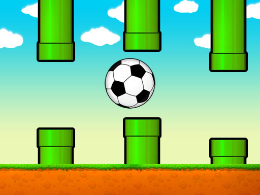 Flappy Soccer Ball online Puzzle game