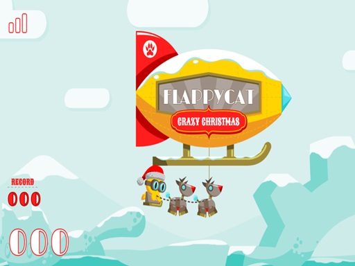 FlappyCat Crazy Christmas online Clicker game