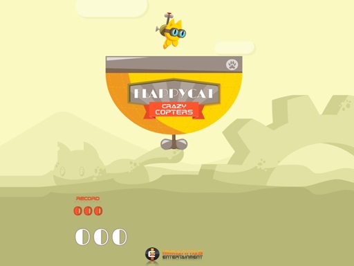 FlappyCat Crazy Copters online Clicker game