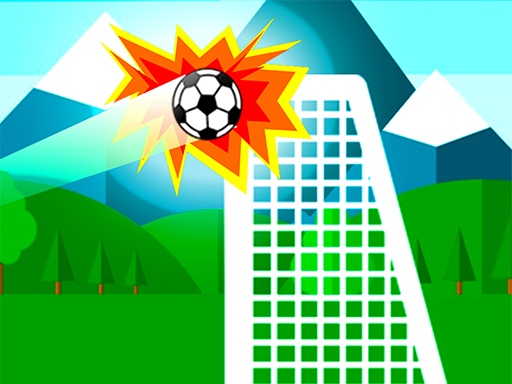 Flat Crossbar Challenge online Soccer game