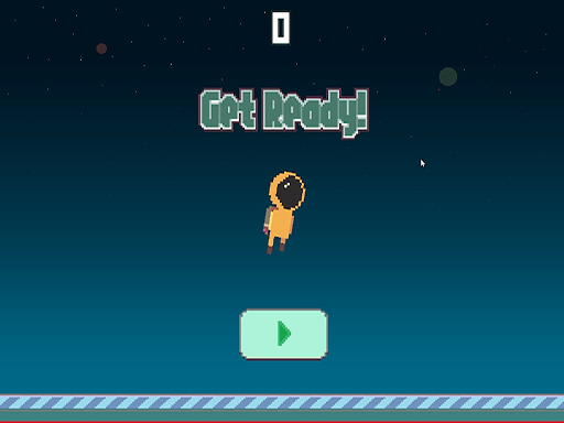 Floaty Astronaut online Clicker game