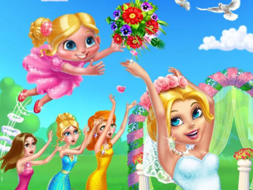 Flower Girl Wedding Day online Girls game