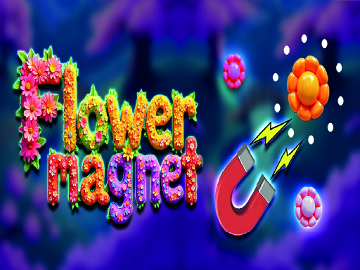 Flower Magnet online Puzzle game