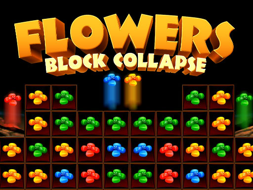 Flowers Blocks Collapse online game