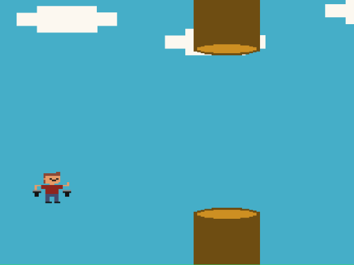 fly man online game