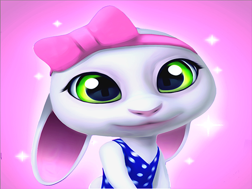 Flying Bunny online Baby Hazel game