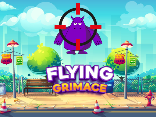 Flying Grimace online Shooting game
