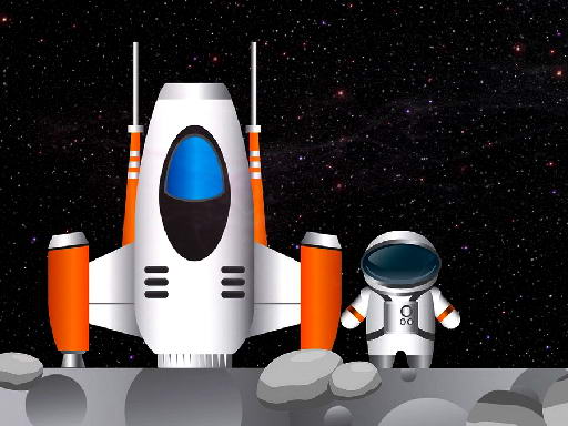 Flying to the Moon online Puzzle game