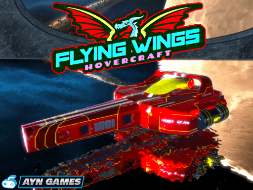 Flying Wings Hover Craft online Racing game