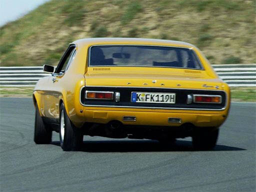 Ford Capri Puzzle online game