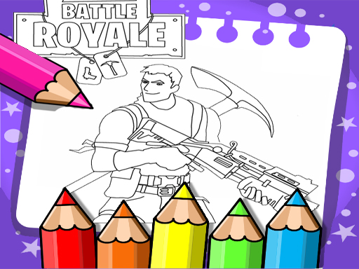 Fortnite Coloring Book Game online game