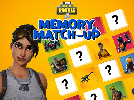Fortnite Memory Match Up online Puzzle game