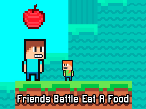 Friends Battle Eat A Food online game
