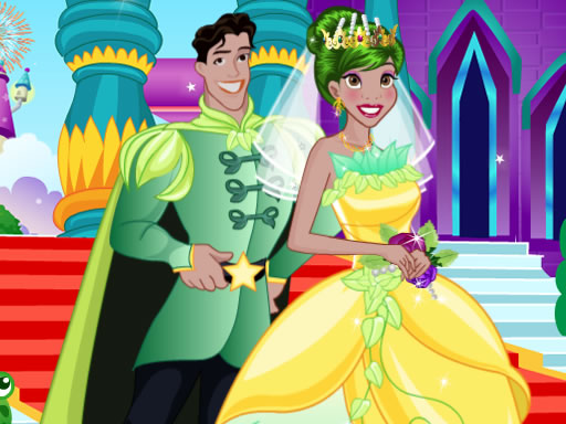 Frog Princess Wedding Dress up online game
