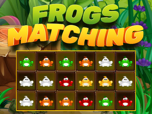 Frogs Matching online game