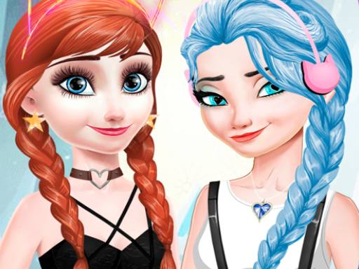 Frozen Dress Up Makeup online Adventure game