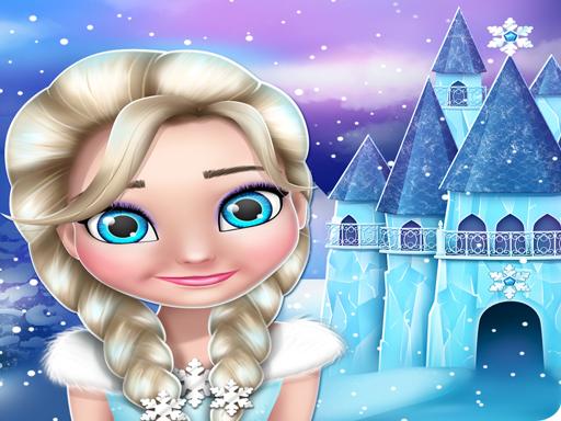 Frozen elsa Princess Doll House Games online online Girls game