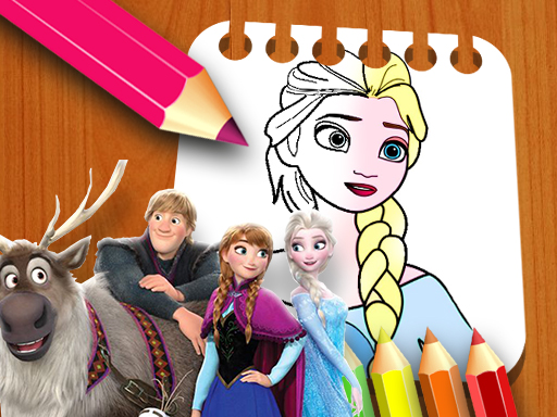 Frozen II Coloring Book online game