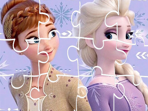 Frozen Sister Jigsaw online Girls game