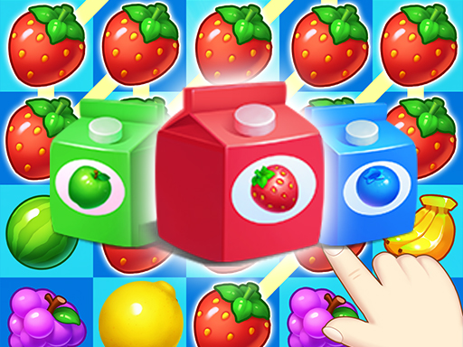 Fruit Candy-Milk Connect online Puzzle game