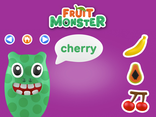 Fruit Monster online Puzzle game