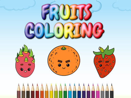Fruits Coloring online game