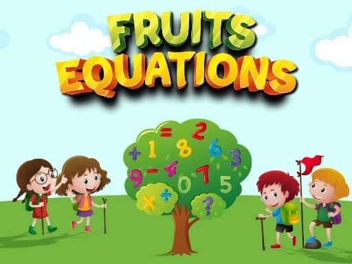 Fruits Equations online game