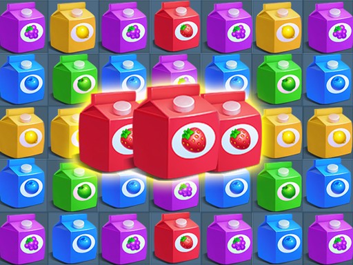 Fruits Juice Crush online Bejeweled game
