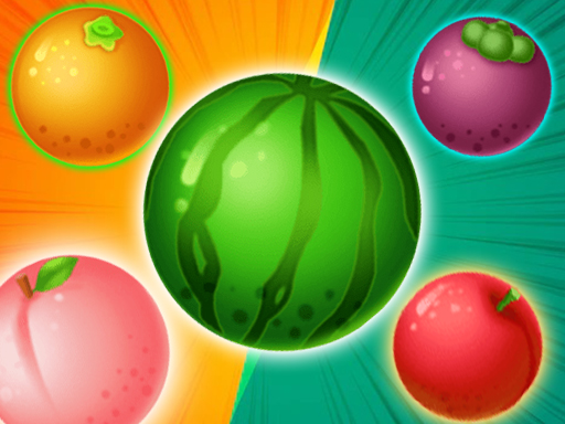 Fruits merge Battle online Arcade game