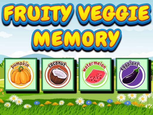 Fruity Veggie Memory online Puzzle game