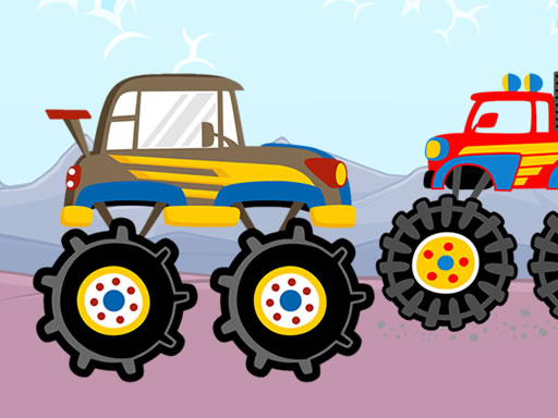 Fun Monster Trucks Jigsaw online game