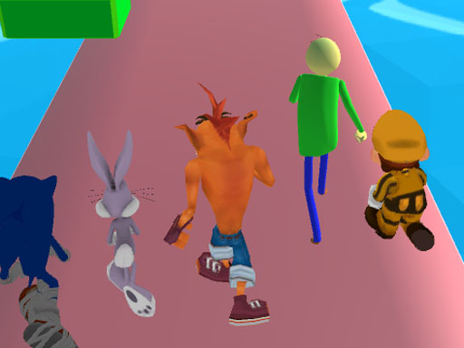 Fun Race 3D - Crash Bandicoot online game