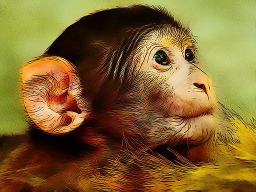 Funny Baby Monkey online Puzzle game