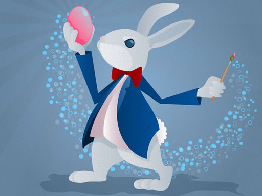 Funny Bunnies Coloring online game
