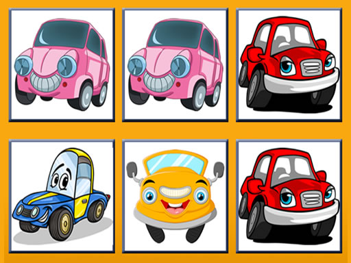 Funny Cars Memory online game