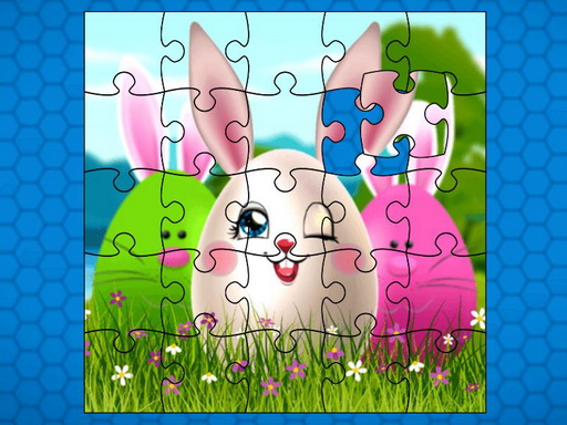 Funny Easter Eggs Jigsaw online Puzzle game