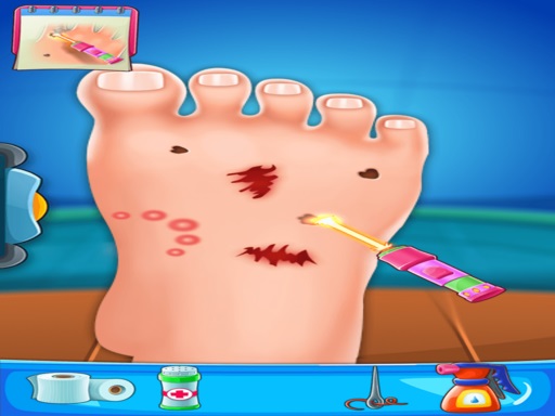 Funny Foot Doctor online Clicker game