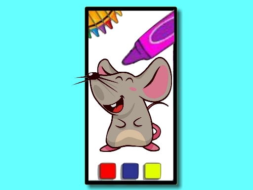 Funny Mouse Coloring Time online game