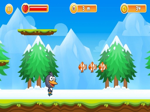 Funny Penguins Jump Escape online game