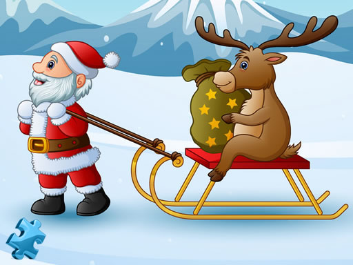 Funny Santa Jigsaw online game
