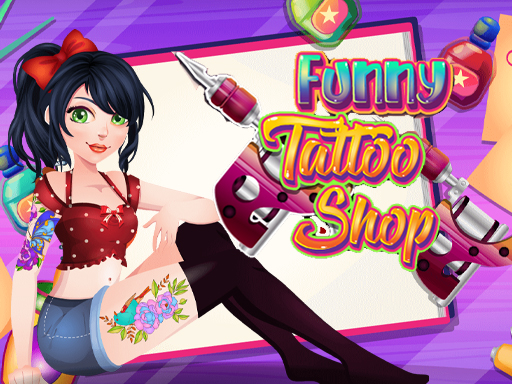 Funny Tattoo Shop online Girls game