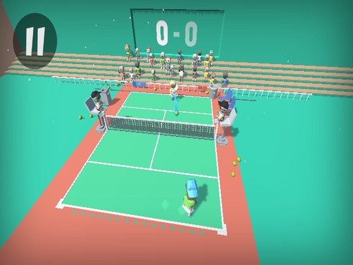 Funny Tennis online Sports game