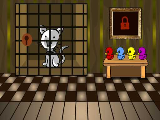 G2L White Cat Rescue online game