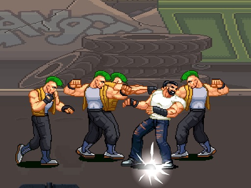 Gang Street Fighting 2D online game