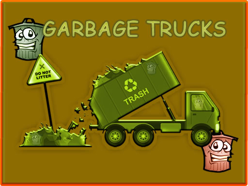 Garbage Trucks - Hidden Trash Can online Puzzle game