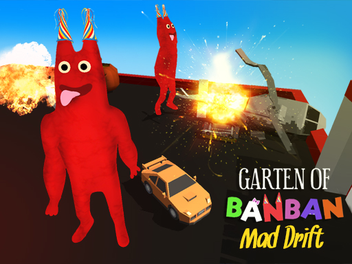 Garten of BanBan: Mad Drift online Hypercasual game