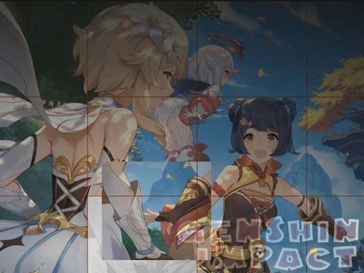 Genshin Impact Jigsaw online game