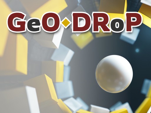 Geo Drop online Hypercasual game