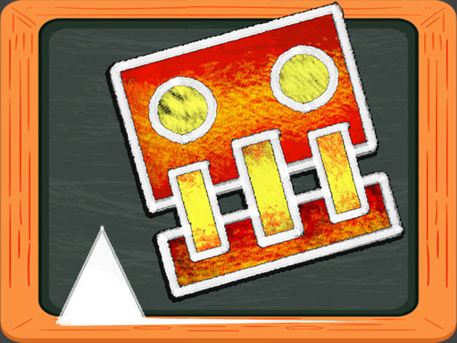 Geometry Dash Blackboard online game